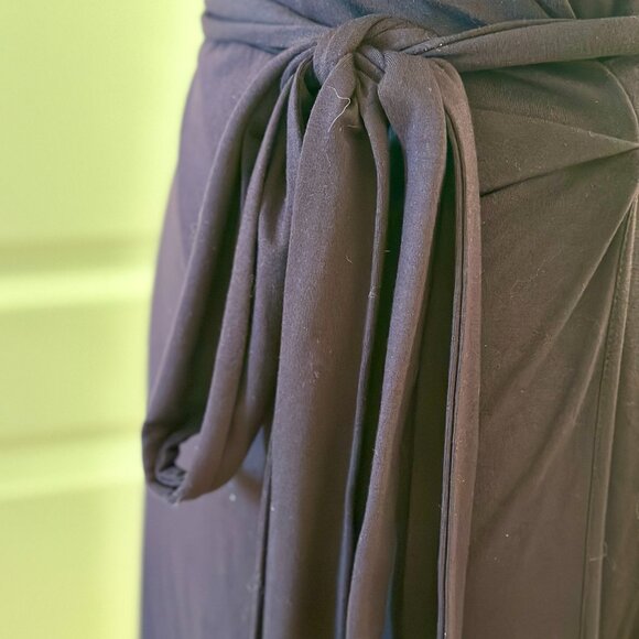 Moda International Long-Sleeve Wrap Dress - Picture 6 of 8